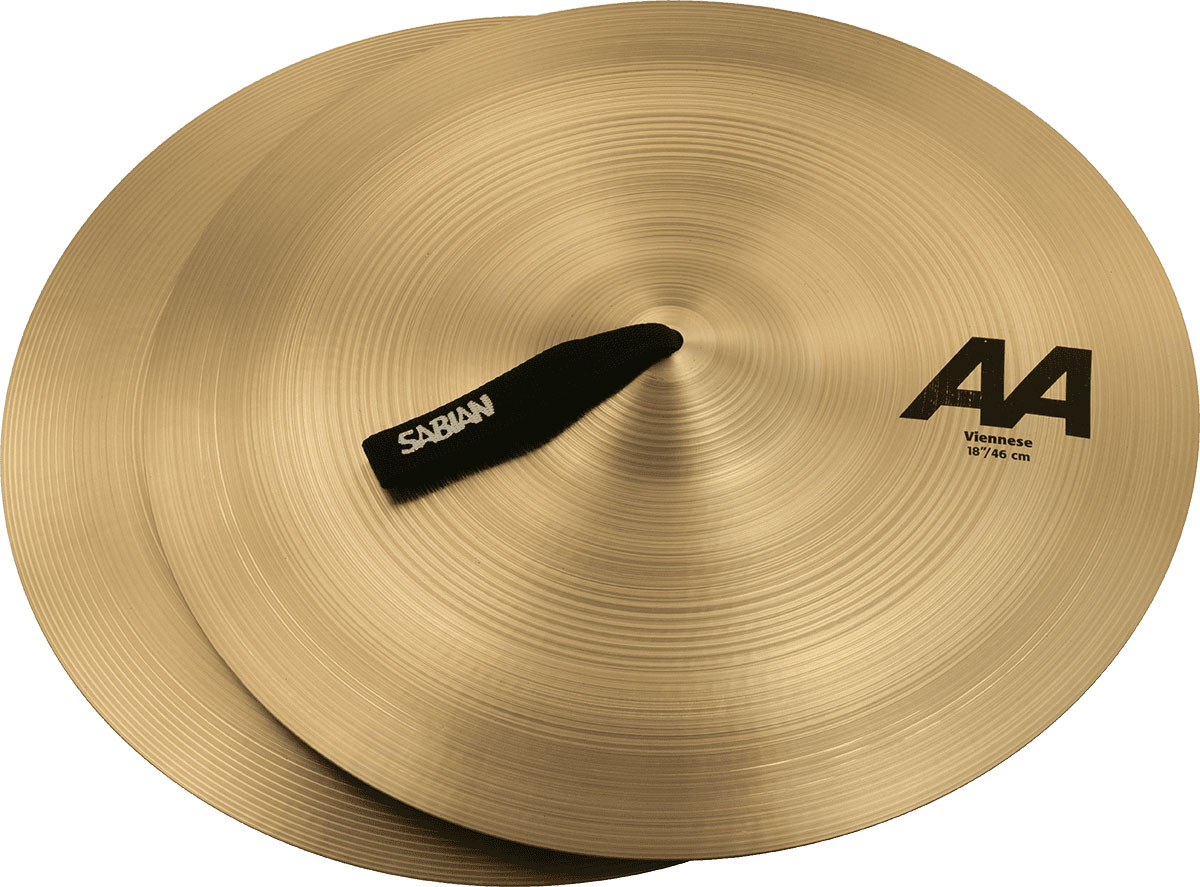 SABIAN 21820 CYMBALES ORCHESTRE AA FRAPPEES 18