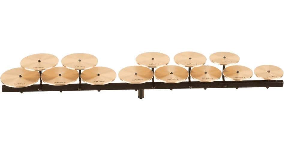 SABIAN SET DE CROTALES GRAVES AVEC MOUNTING BAR