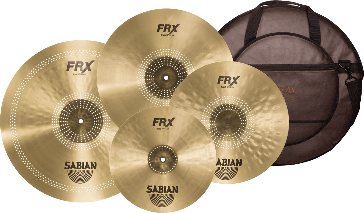 SABIAN Pack FRX Set Harmoniques Performance + Housse 24