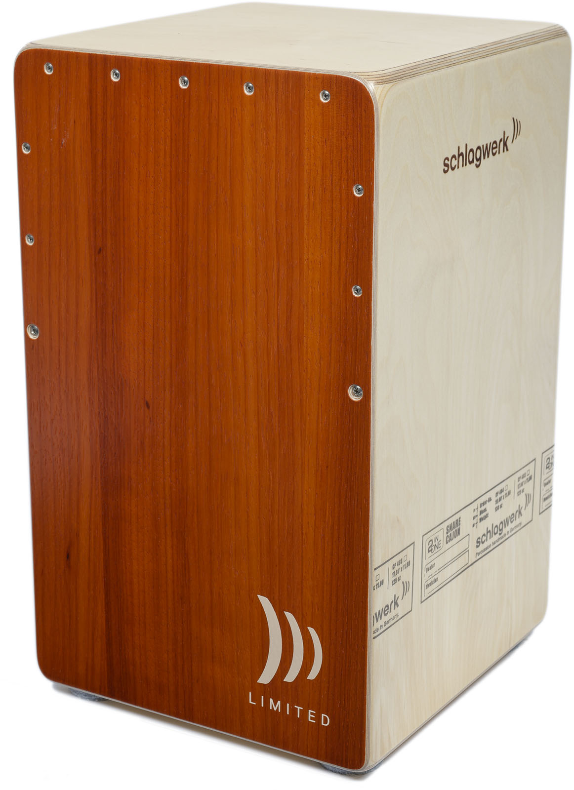 SCHLAGWERK CAJON 2INONE RED PAPILION PSC CPS2ONE-7