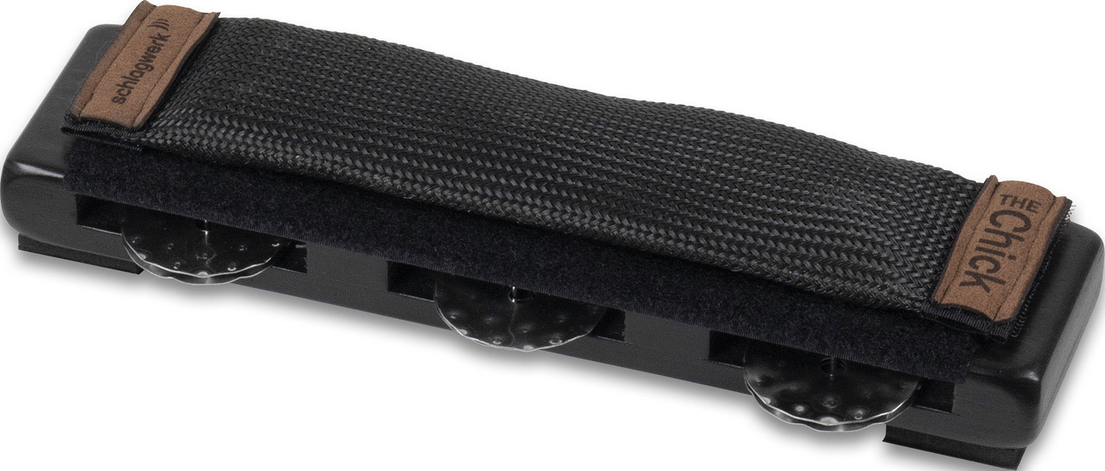 SCHLAGWERK Percussion Jingle Chick Steel - Velcro