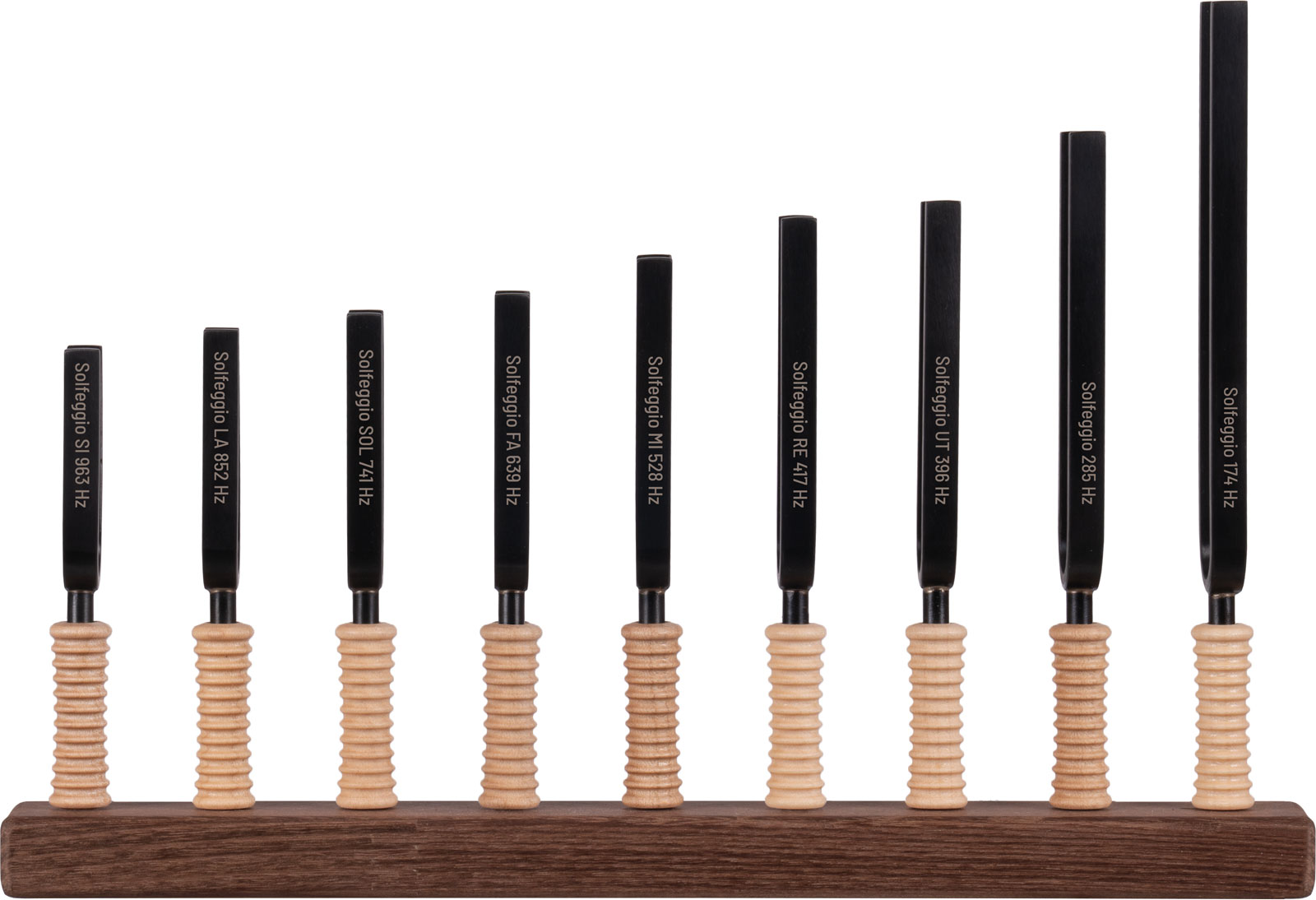 SCHLAGWERK STF-SOL - Set de 9 diapasons accordés gamme Solfeggio