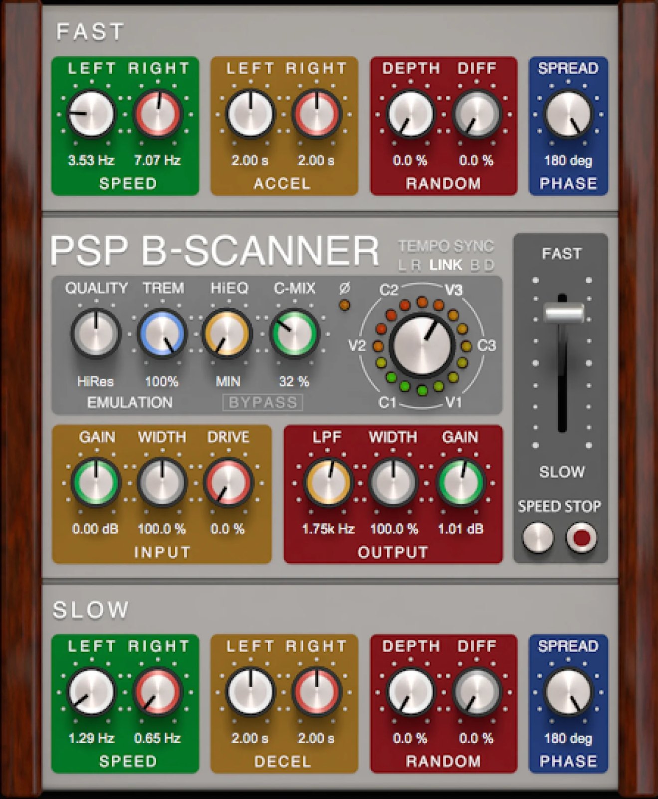 PSP AUDIOWARE B-scanner