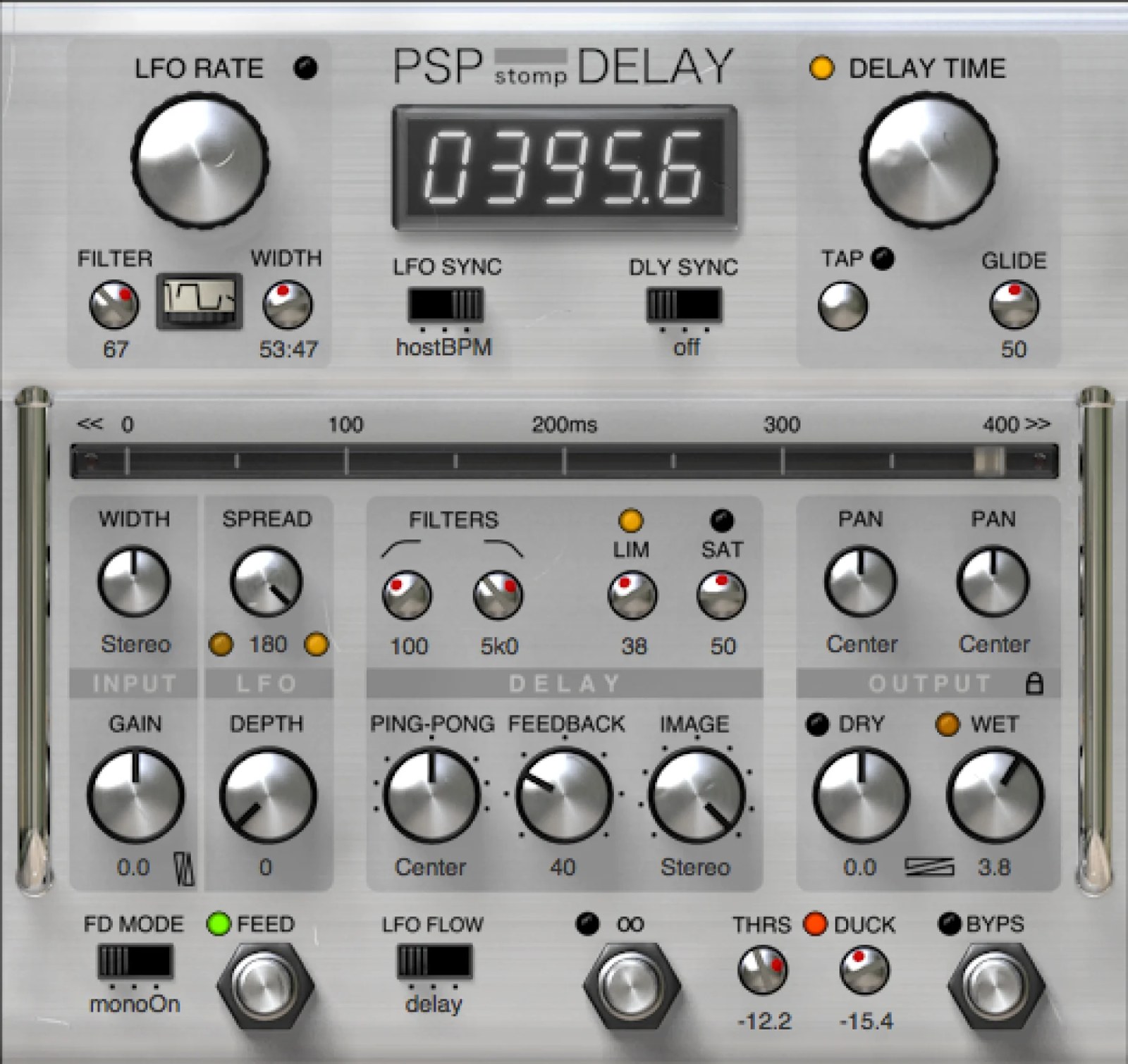 PSP AUDIOWARE Stompdelay