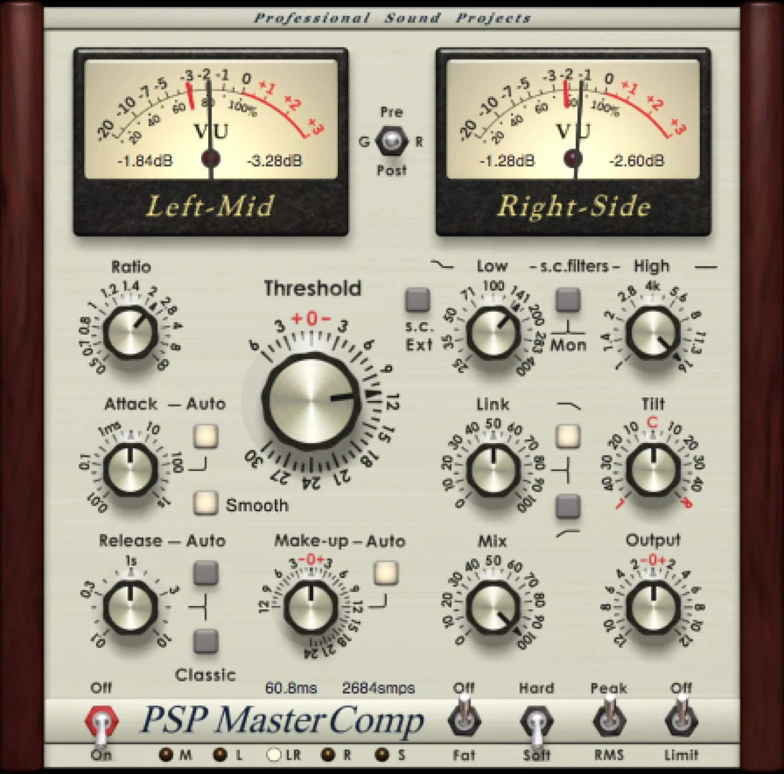 PSP AUDIOWARE Mastercomp