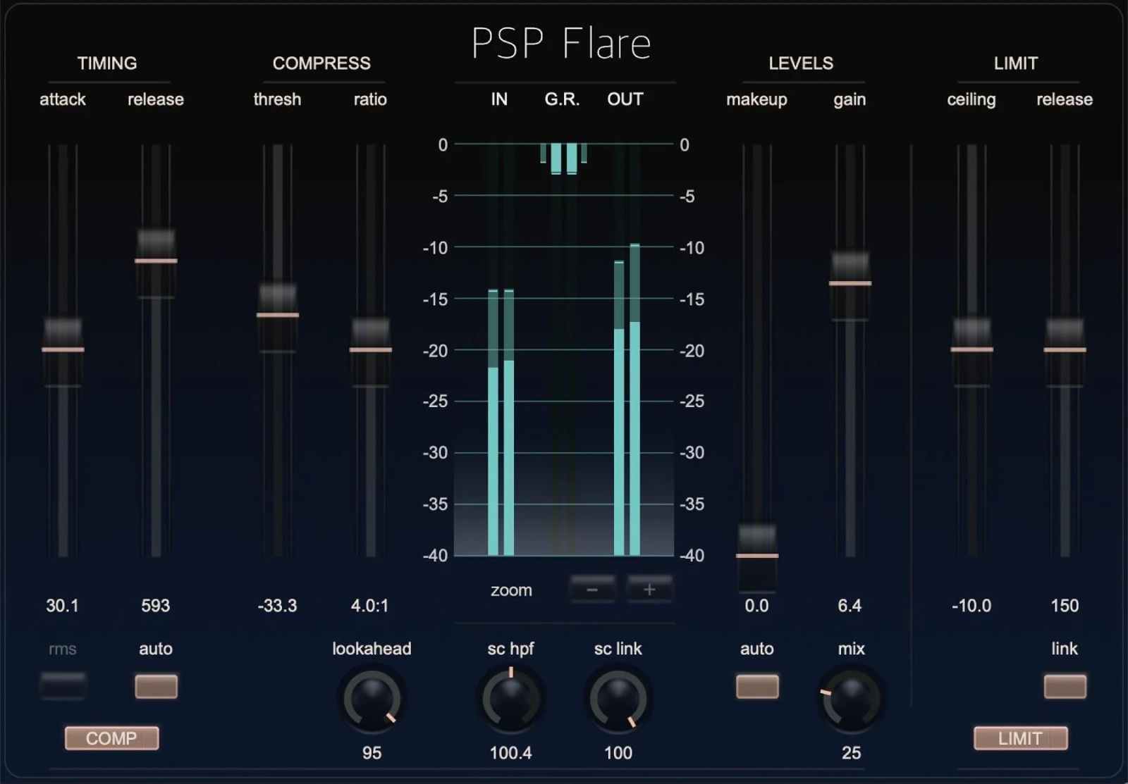 PSP AUDIOWARE Flare