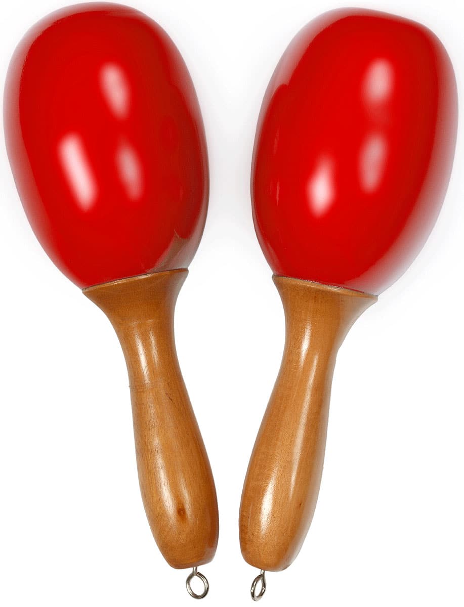 TANGA SET DE MARACAS ROUGE