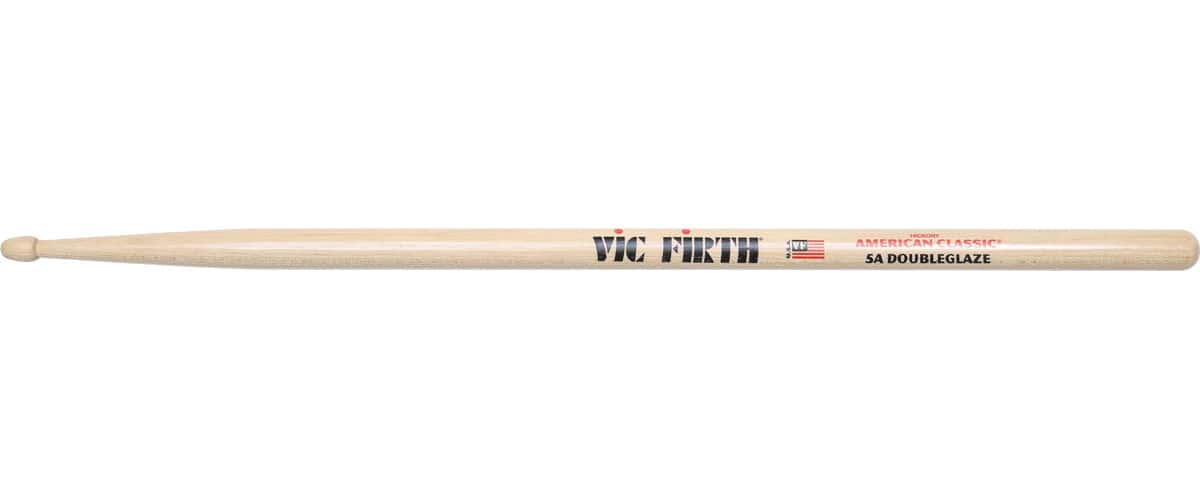 VIC FIRTH 5ADG - AMERICAN CLASSIC HICKORY 5A DOUBLE GLAZE
