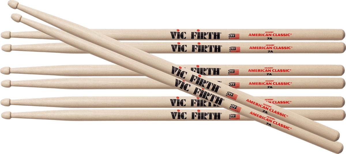 VIC FIRTH P7a.3-P7a.1 Pack 3X7a + 1X7a Offerte