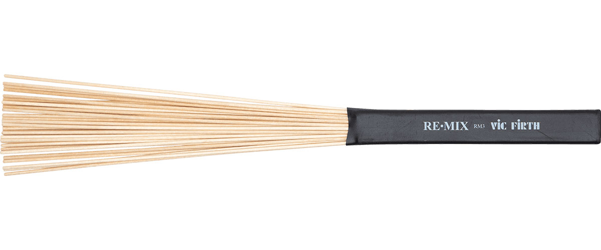 VIC FIRTH RM3 RE.MIX BRUSHES, BIRCH