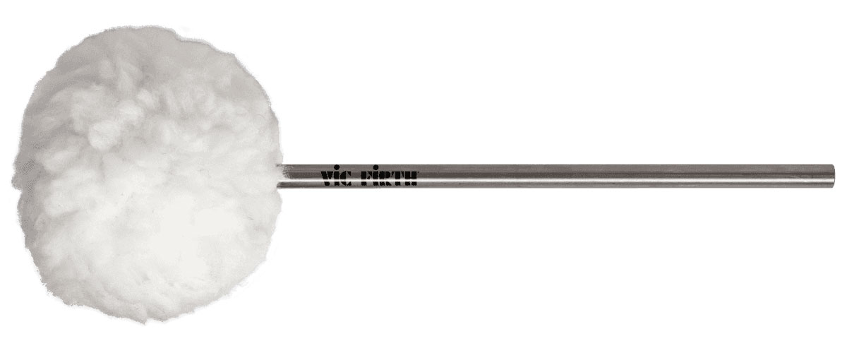 VIC FIRTH VKB3 - BASS DRUM PEDAL BEATER SOFT WOOL