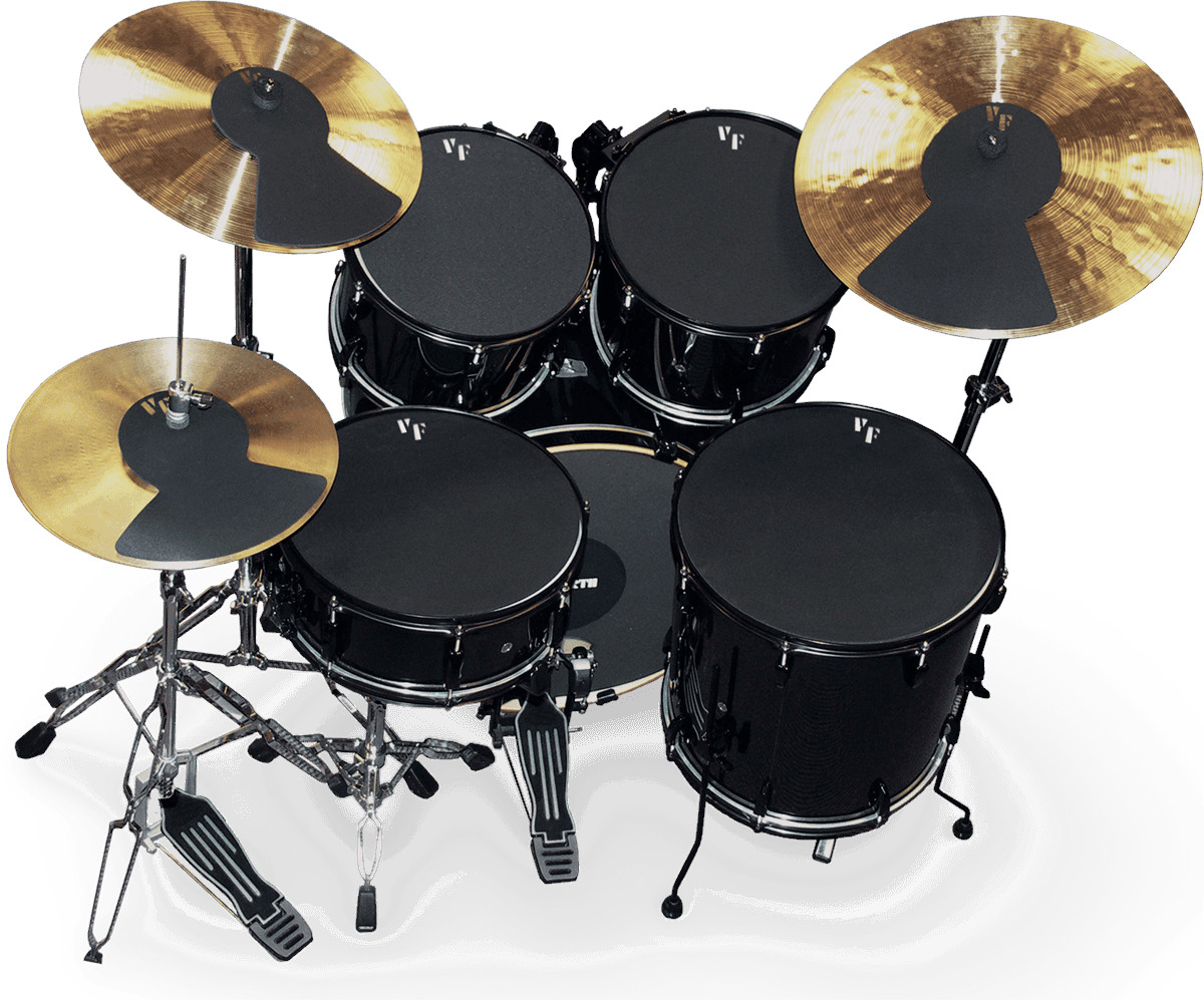 VIC FIRTH ROCK - 22-10-12-16-14 + PRATOS