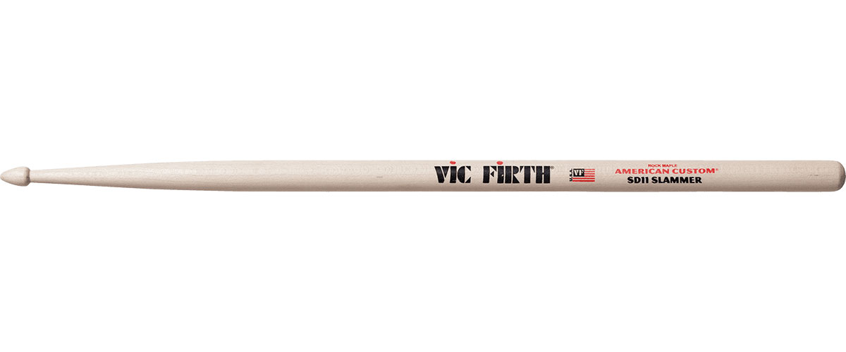 VIC FIRTH AMERICAN CUSTOM MAPLE - SD11 SLAMMER
