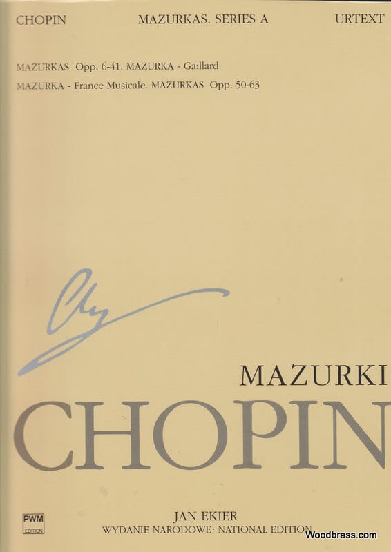 PWM CHOPIN F. - MAZURKAS - PIANO
