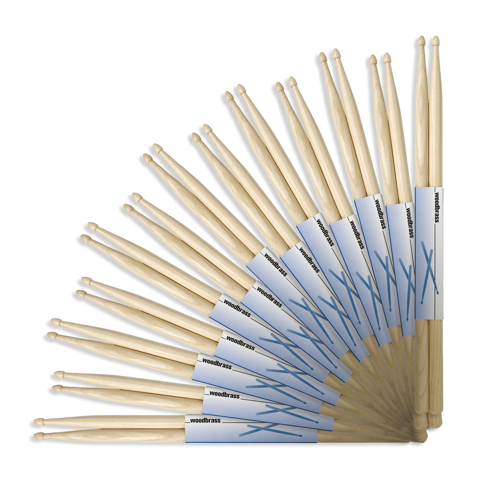 WOODBRASS 5A Hickory x 12