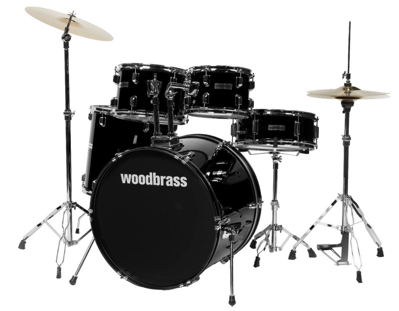 WOODBRASS AD100 Glanzend Zwart
