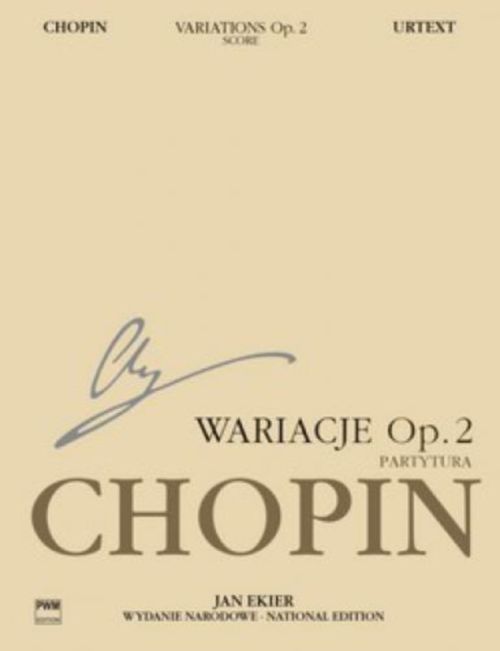 PWM Chopin F. - Variations OP2 Sur La Ci Darem La Mano (de Mozart Don Giovanni) - Edit.urtext (anglais/