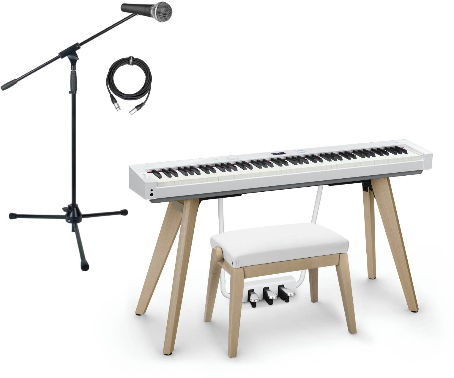 CASIO PRIVIA PX-S7000 WE + son micro et sa banquette offerts