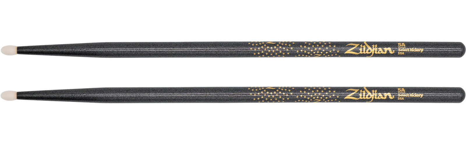 ZILDJIAN ACCESSORIES DRUMSTICKS Z-CUSTOM 5A BLACK CHROMA NYLON