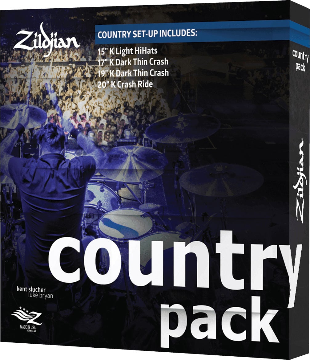 ZILDJIAN K0801C - PACK CYMBALES COUNTRY SERIE K