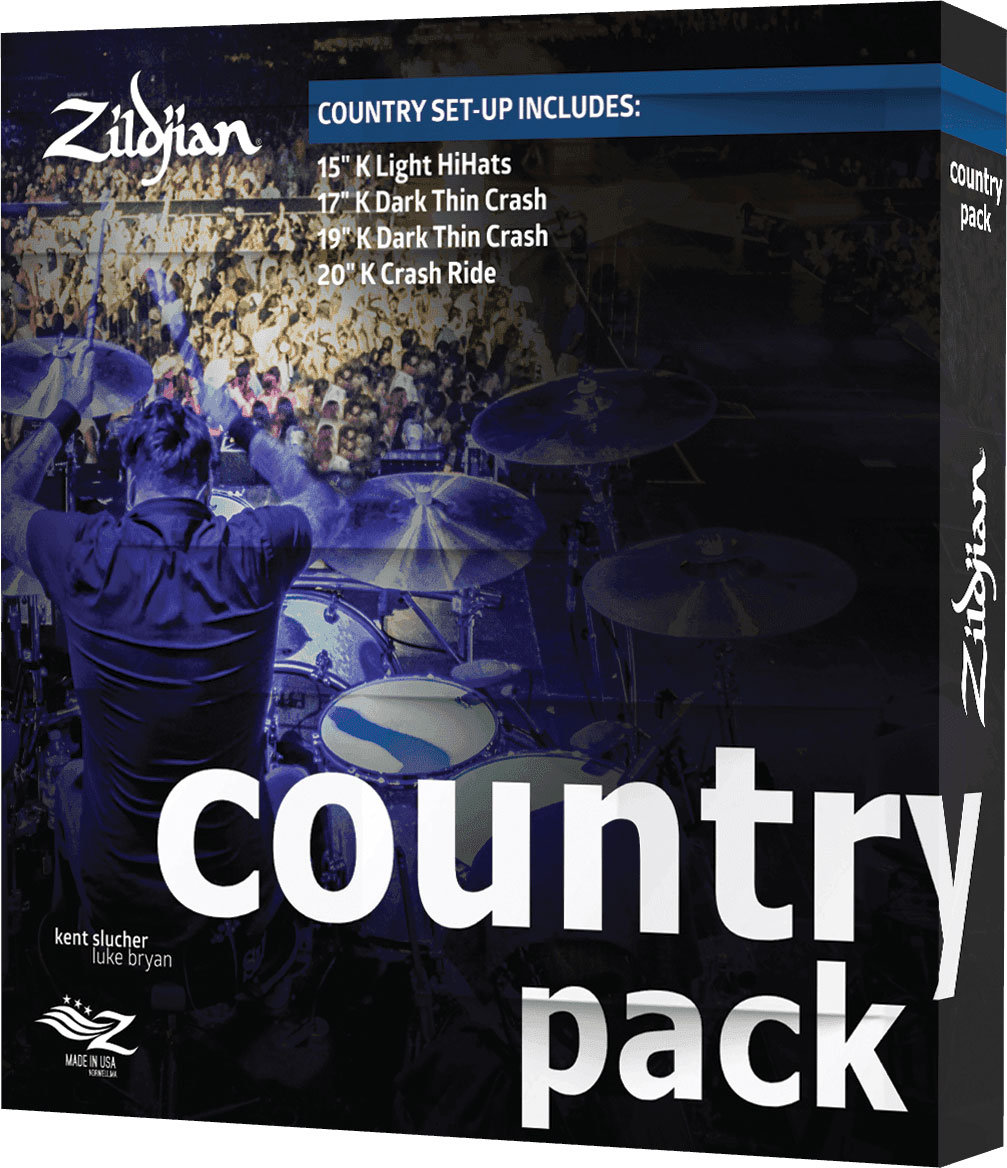 ZILDJIAN K0801C - SET PRATOS COUNTRY SERIE K