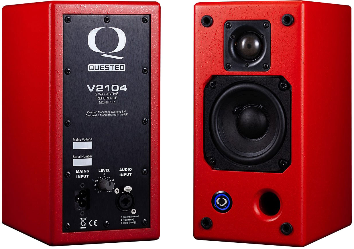 quested studio monitors