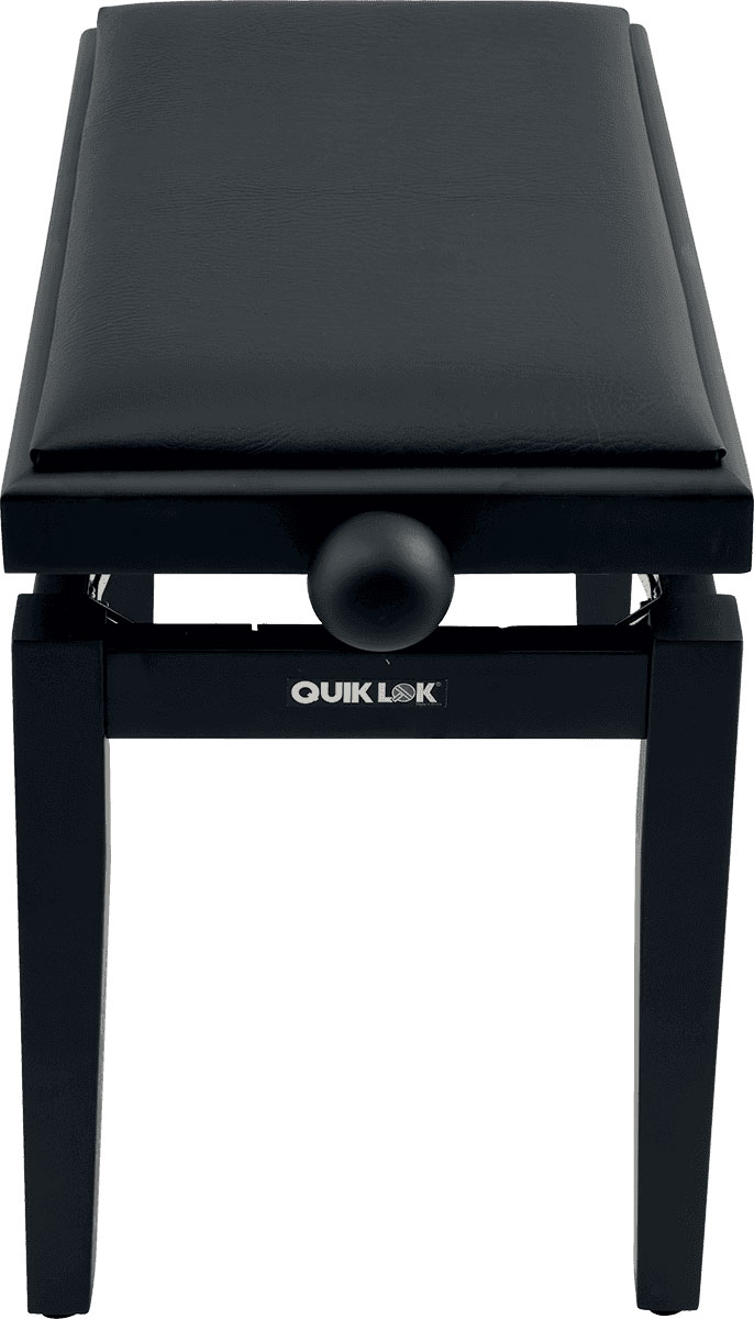 QUIKLOK PB100BKS DELUXE WOODEN SEAT - BLACK MATTE