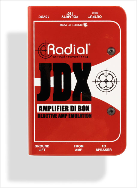 RADIAL JDX REACTOR GUITAR AMP DI BOX