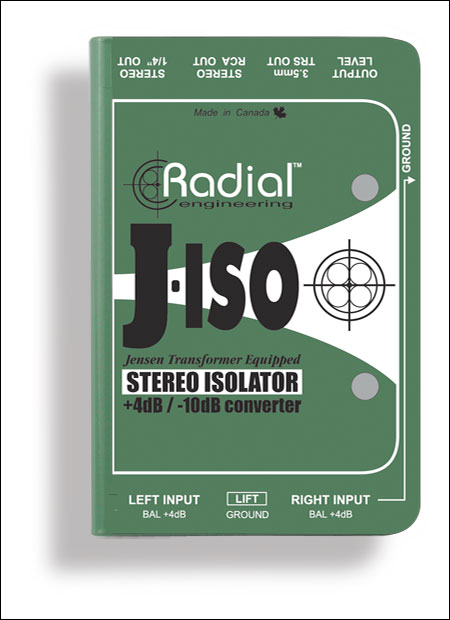 RADIAL J-iso Convertisseur Stereo