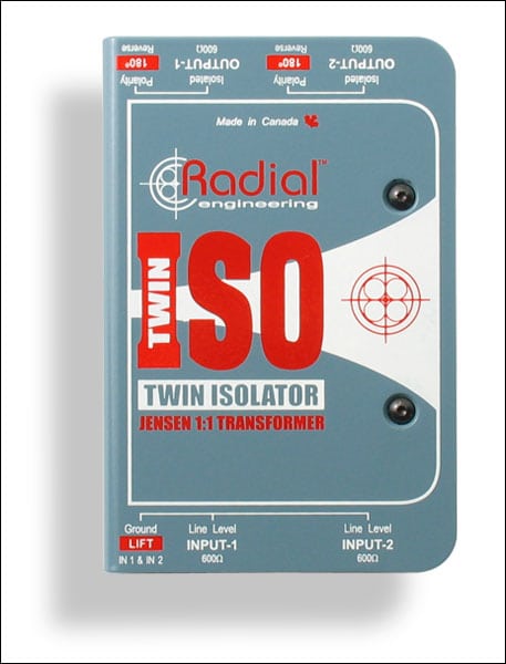 RADIAL TWIN ISO CONVERTISSEUR PASSIF STEREO