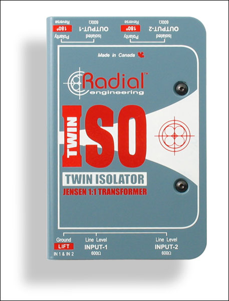 RADIAL Twin Iso Convertisseur Passif Stereo