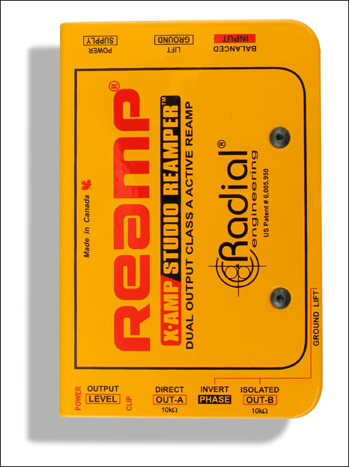 RADIAL X-Amp Reamper Actif