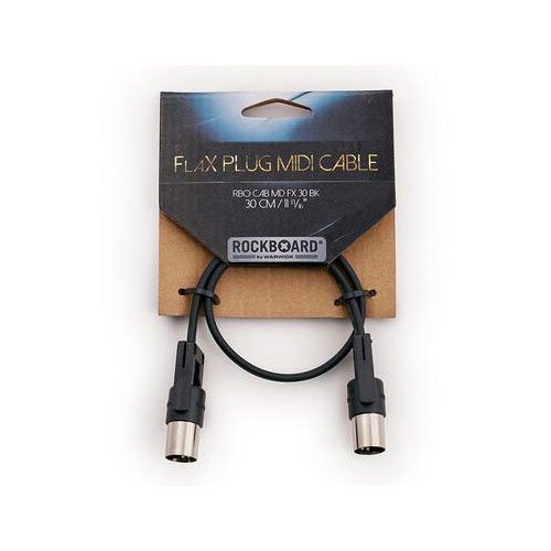 Rockboard Flax Plug Midi Cab-md-fx-30-bk