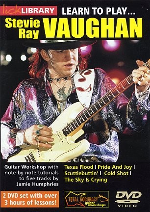 LEARN TO PLAY STEVIE RAY VAUGHAN VOLUME 1 [DVD] - GUITAR