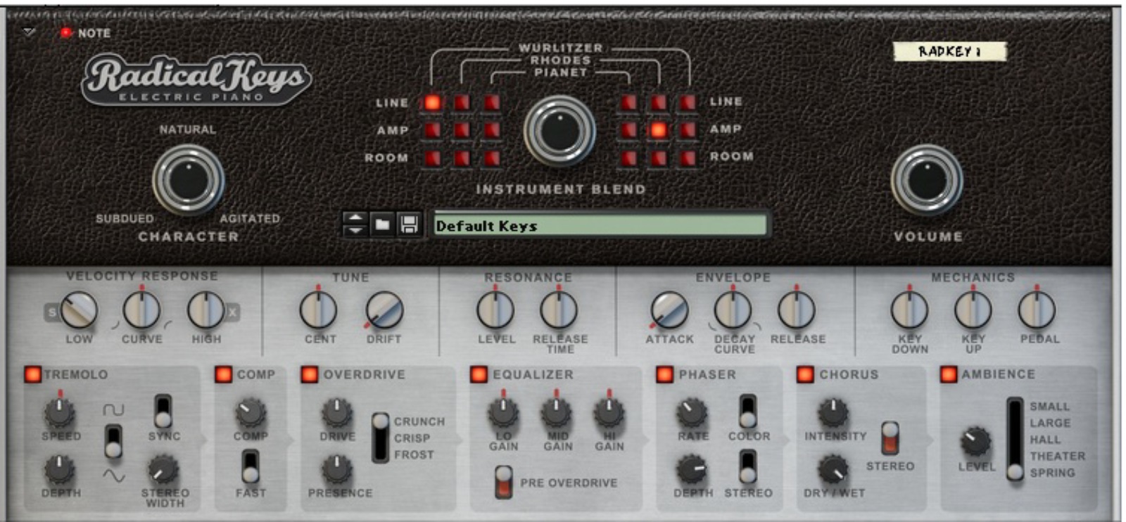 REASON STUDIOS Radical Keys Electric Piano