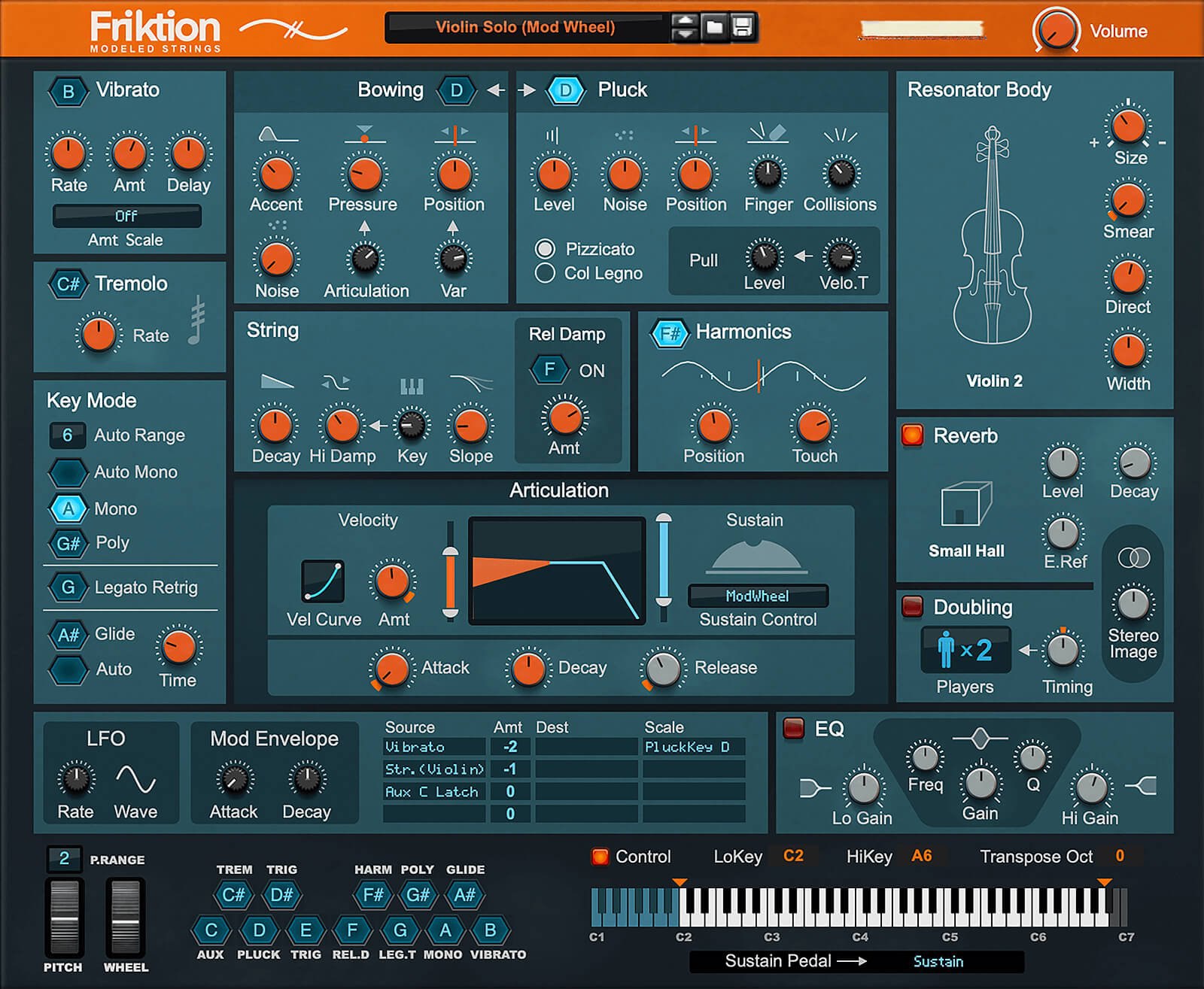 REASON STUDIOS Friktion Modeled Strings