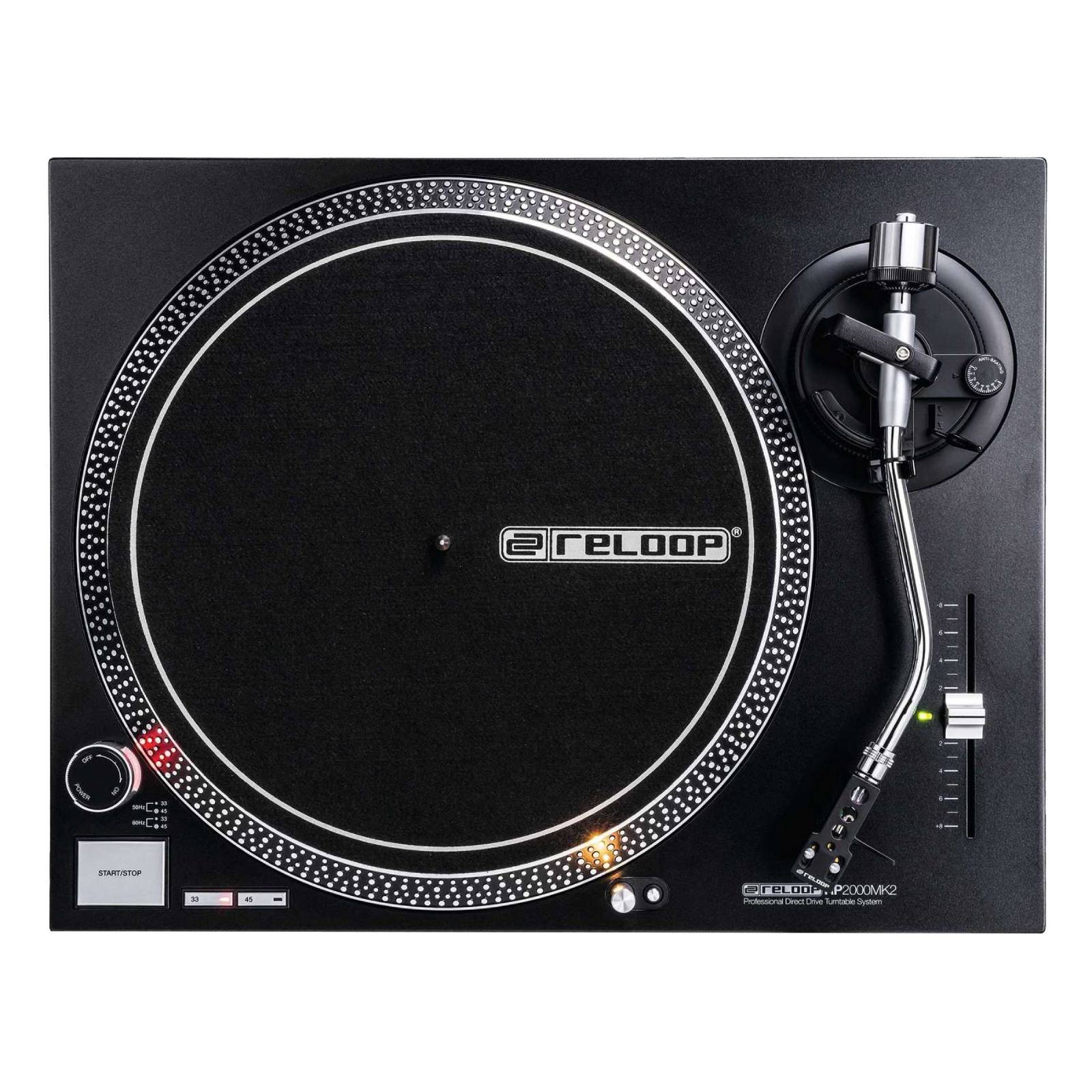 RELOOP RP2000 MKII BLACK BRUSHED FINISH