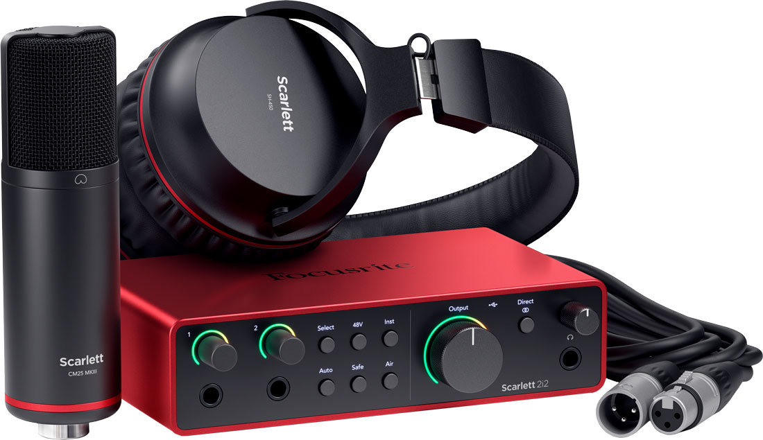 FOCUSRITE Scarlett 2i2 Studio 4th Gen - Stock B