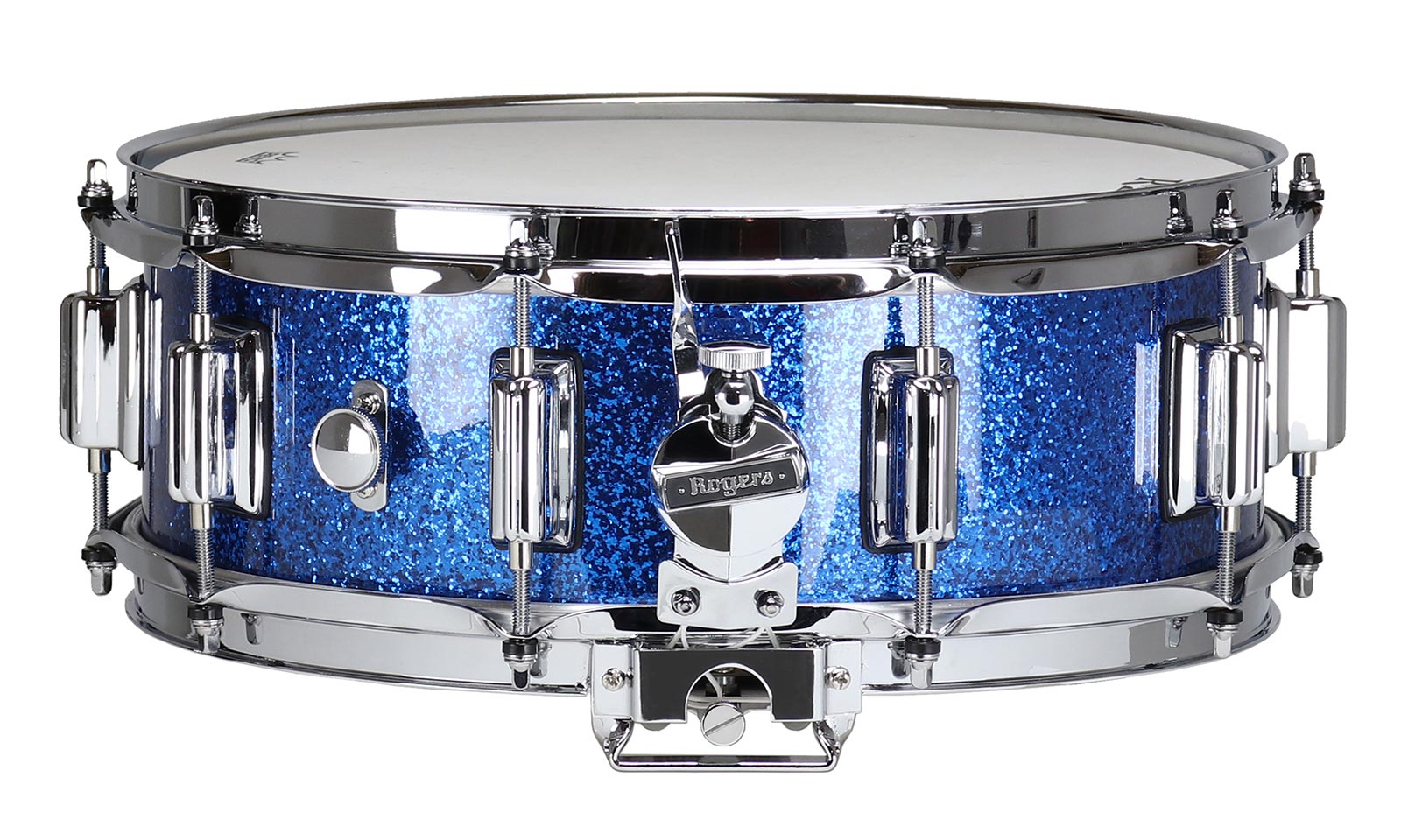 ROGERS DRUMS DYNA-SONIC 14X5 36-BSL BLUE SPARKLE BEAVERTAIL