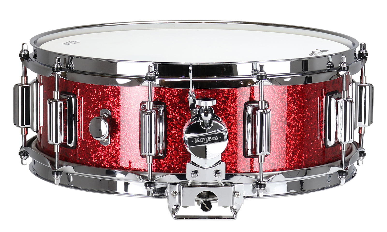 ROGERS DRUMS DYNA-sonic 14X5 36-RSL Red Sparkle Beavertail