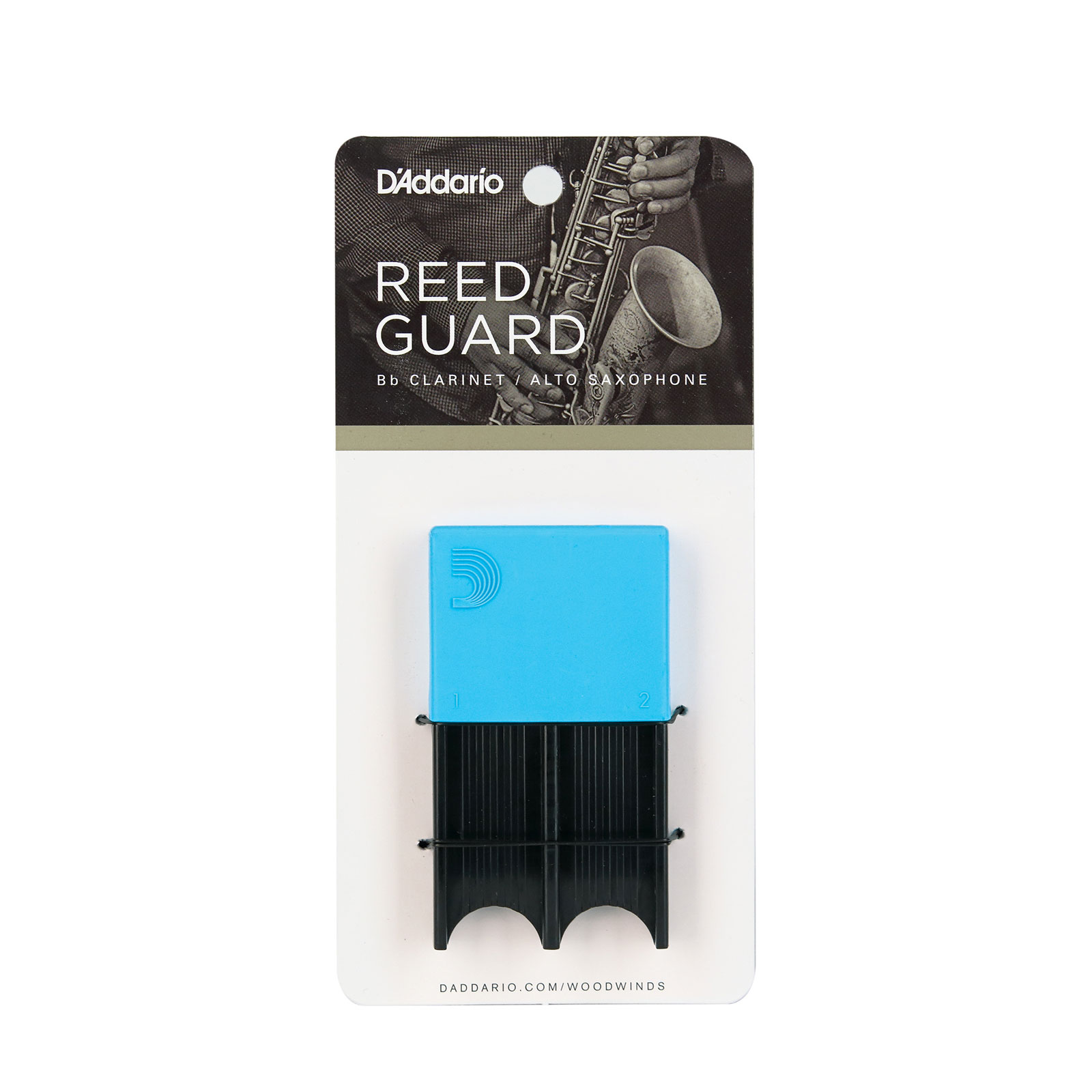 D'ADDARIO - RICO SAX REED GUARD - BLUE
