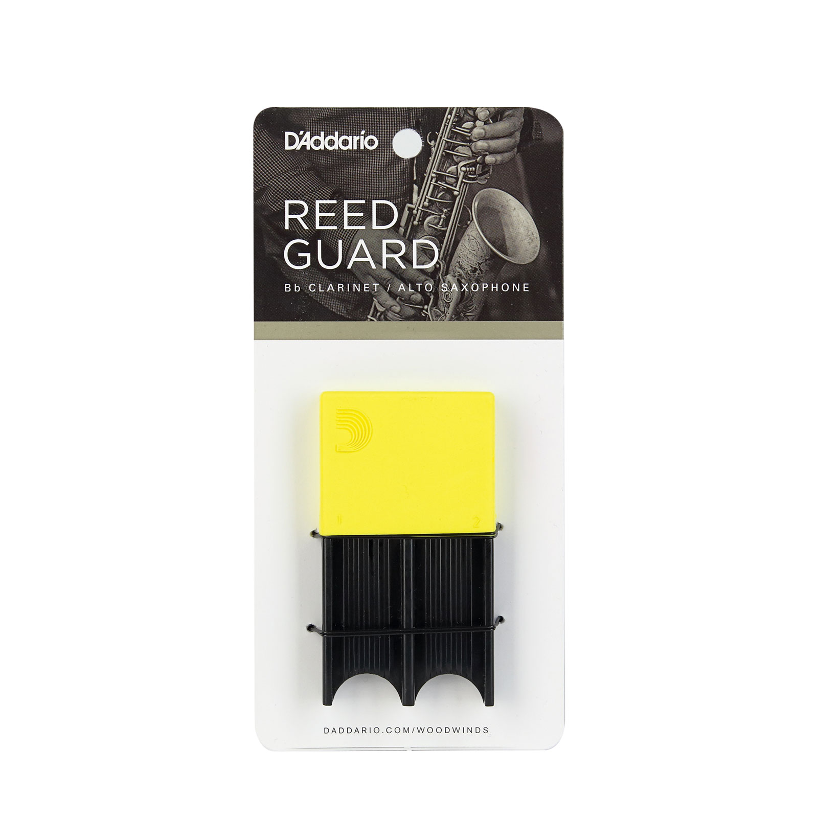 D'ADDARIO - RICO CLARINET REED GUARD - YELLOW