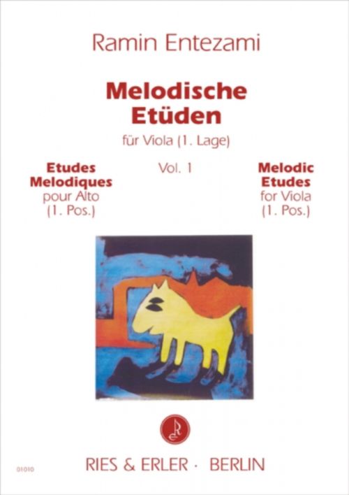 RIES UND ERLER Entezami Ramin - Melodische Etuden Vol.1 - Alto
