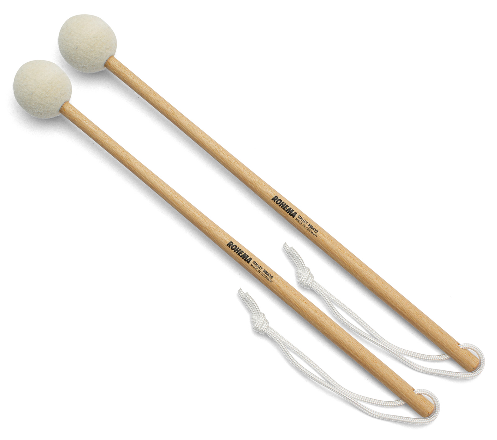 ROHEMA PM432 - PERCUSSION MALLETS 40MM FELT
