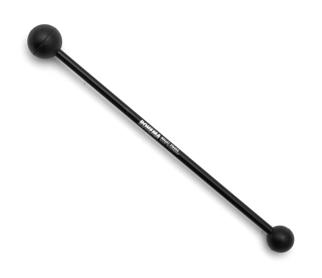 ROHEMA PM453 - PERCUSSION MALLET DOUBLE HARD + SOFT RUBBER