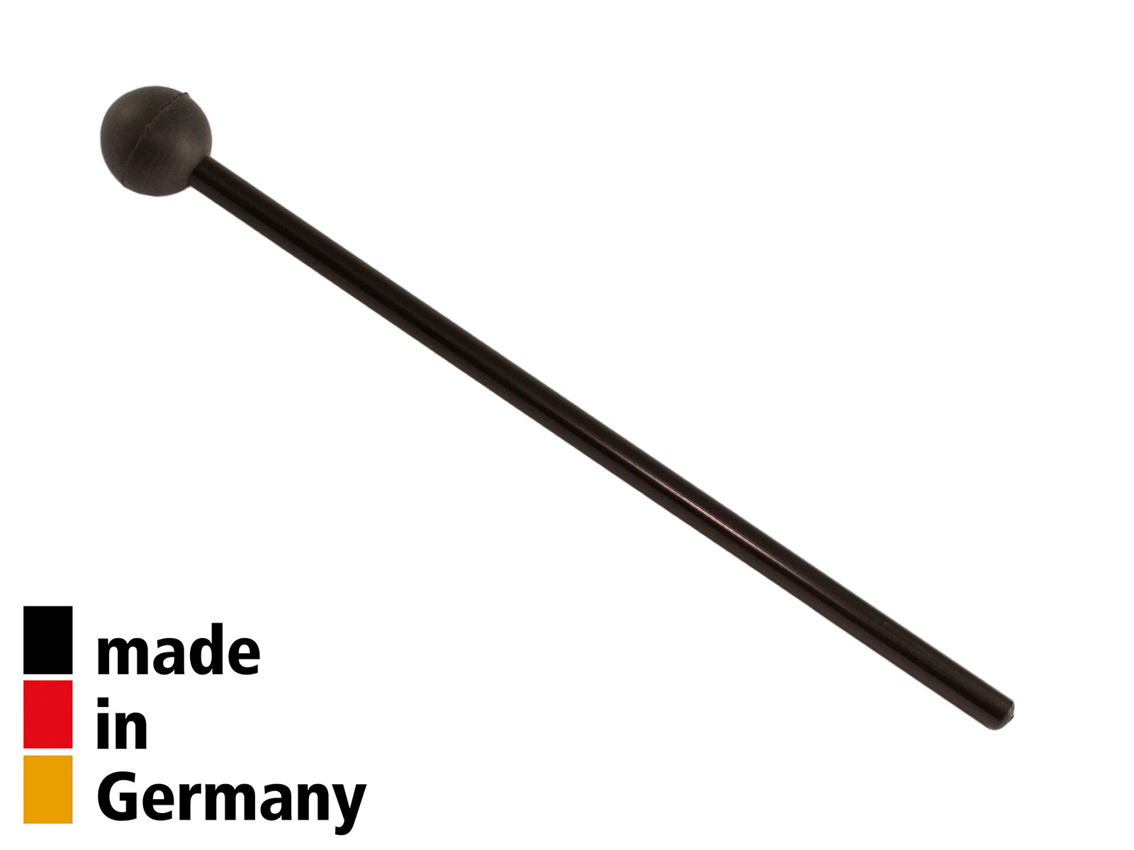 ROHEMA Baguette Plastique 19.5CM Tête Caoutchouc 2CM Medium