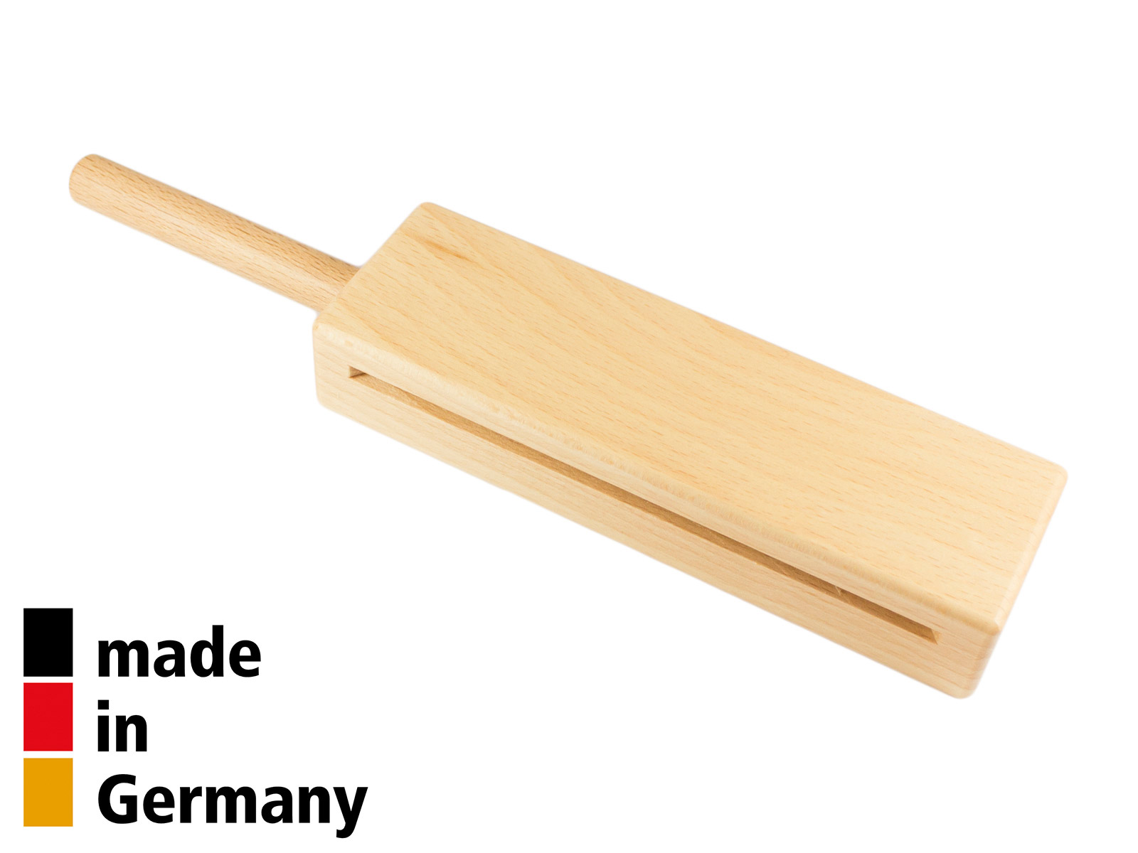 ROHEMA 2-TONE WOODBLOCK BEECH 14.6CM WITH HANDLE - 3+