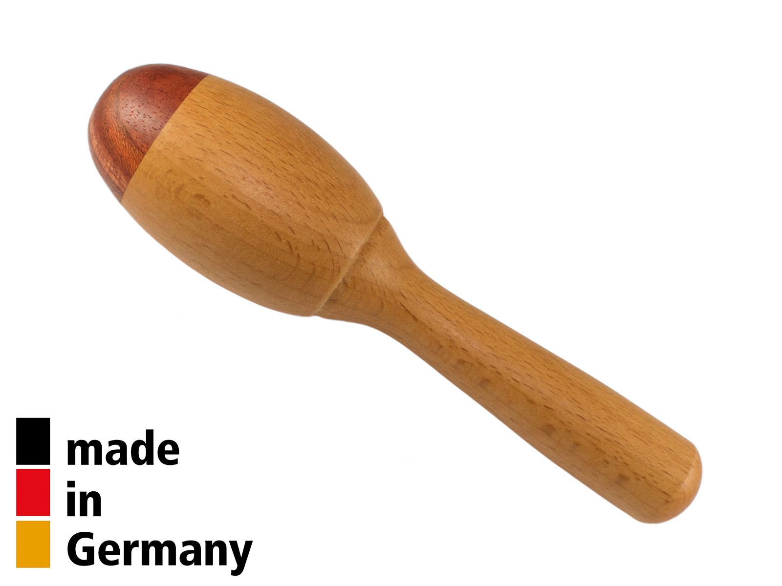 ROHEMA MARACAS BEECH / BUBINGA 18CM - MEDIUM PITCH - 1+