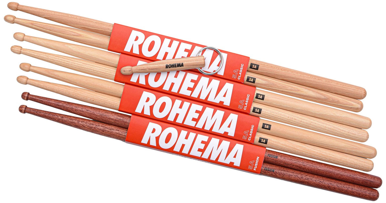 ROHEMA Value Pack 3x 5A Classic + 5A Fusion + Key Chain