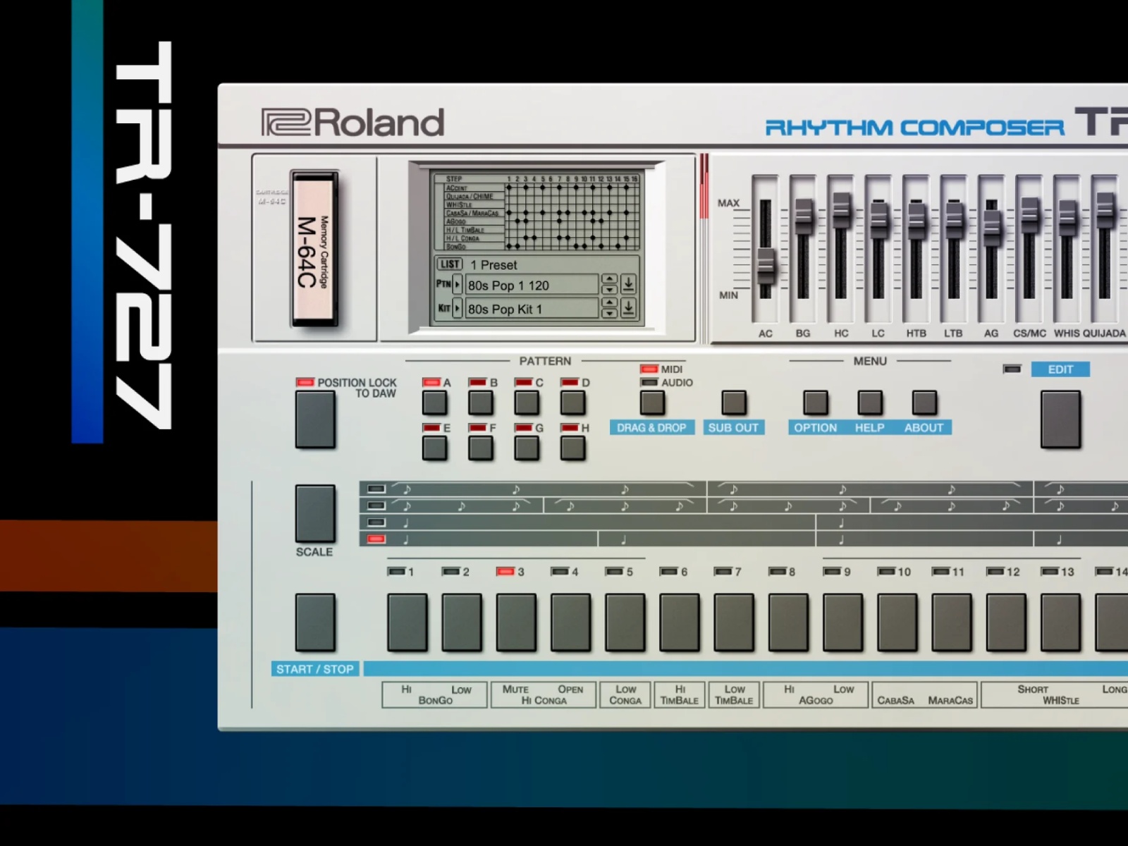 ROLAND TR-727